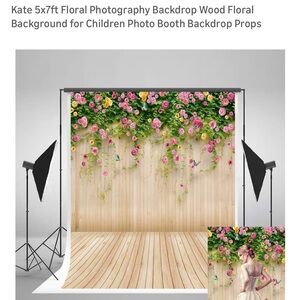 Kate Floral backdrop